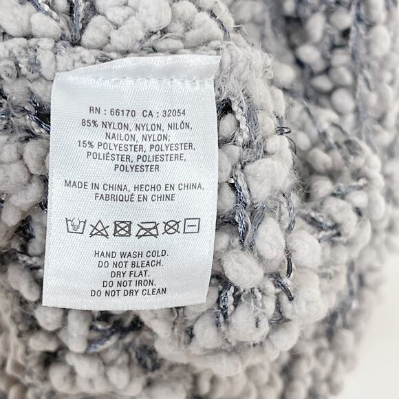 Anthropologie Sequin Chunky Knit Infinity Scarf - Picture 6 of 7